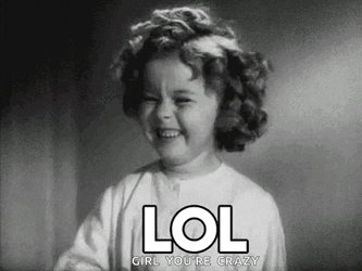 Shirley Temple Lol GIF