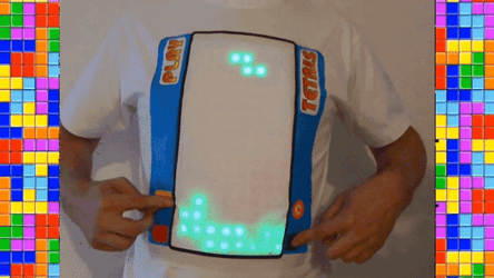 Shirt Tetris Game GIF