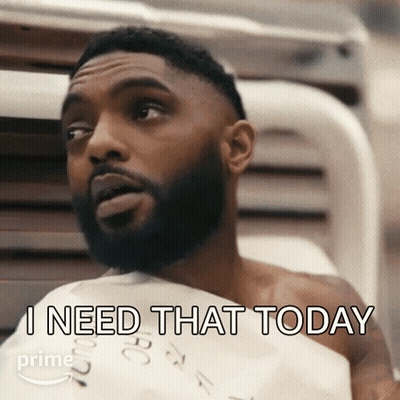 Shirtless Bearded Man In Hospital Bed GIF
