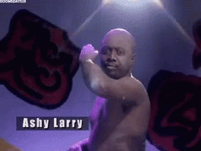 Shirtless Man Ashy Larry GIF