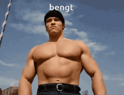 Shirtless Man Blue Sky Bengt GIF