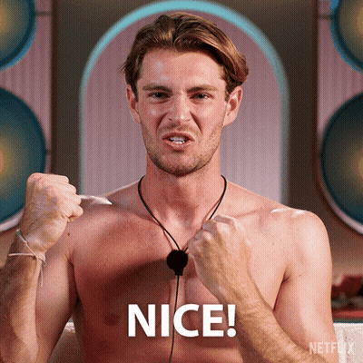 Shirtless Man Funny Face Saying Nice GIF