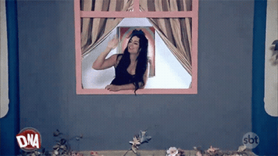 Shirtless Man Holding Box Saying Happy Bed GIF