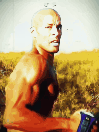 Shirtless Man Holding Gatorade GIF