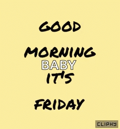 Shirtless Man Holding Sign Saying Did Somebody Say It Was Friday GIF