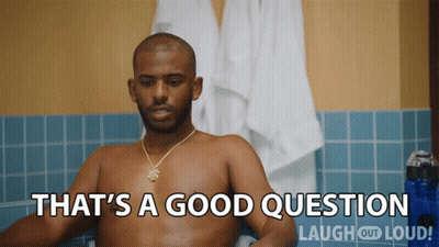 Shirtless Man In Bathtub That's A Good Question LOL GIF