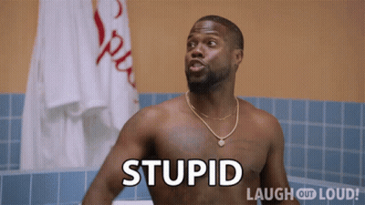 Shirtless Man In Bathtub With Stupid On Chest GIF