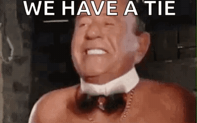 Shirtless Man In Bow Tie Smiling We Have A Tie GIF