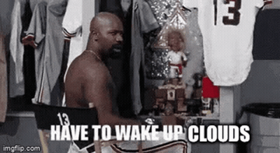 Shirtless Man In Director Chair In Locker Room GIF