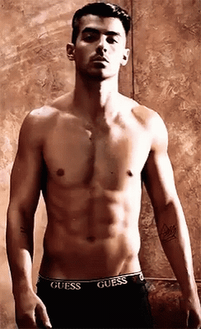 Shirtless Man In Guess Underwear GIF