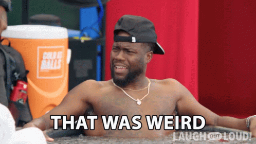 Shirtless Man In Hot Tub That Was Weird GIF