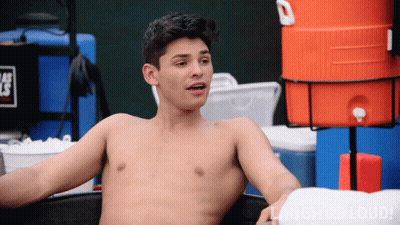 Shirtless Man In Tub Laugh And Loud GIF