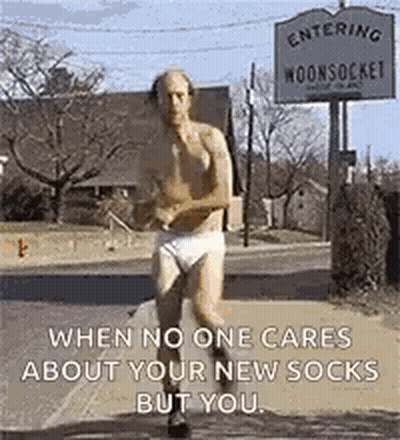 Shirtless Man In White Underwear Running GIF