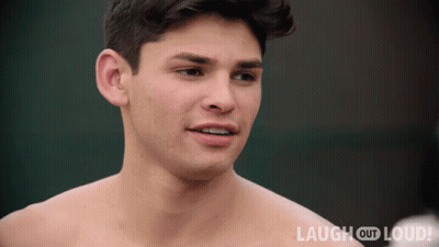 Shirtless Man Laughing Laugh Out Loud GIF