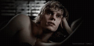 Shirtless Man Laying Down With Head On Hand Taintedgray.tumblr GIF