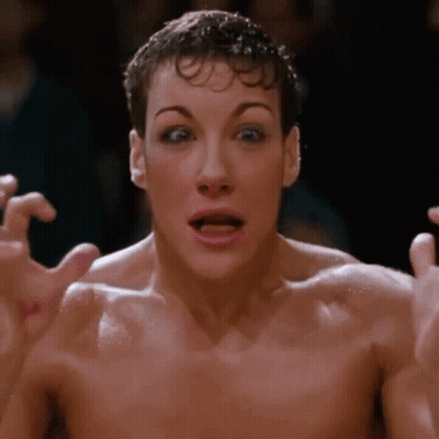 Shirtless Man Making Funny Face GIF