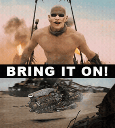 Shirtless Man On Motorcycle Bring It On GIF
