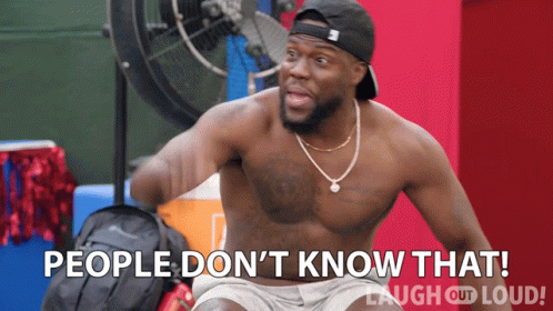Shirtless Man People Don't Know That Laugh Out Loud GIF