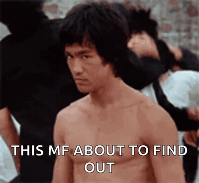 Shirtless Man Says This MF About To Find Out GIF