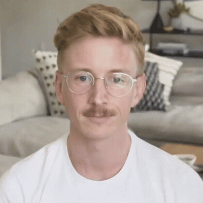 Shirtless Man Singing Into Microphone GIF