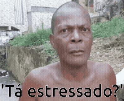 Shirtless Man Standing By River Ta Estressanto GIF