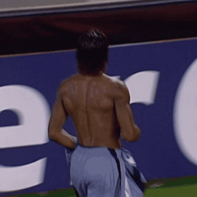 Shirtless Man Standing GIF