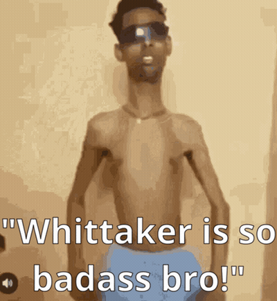 Shirtless Man Sunglasses Whittaker Is So Badass Bro GIF
