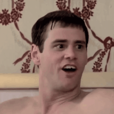Shirtless Man Surprised In Bathtub GIF
