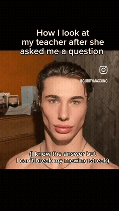 Shirtless Man Talks About Look At Teacher GIF