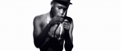 Shirtless Man Wearing Hat And Neck Chain GIF