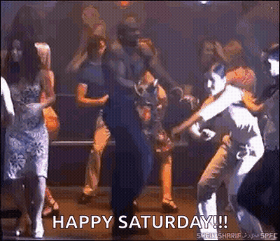 Shirtless Man With Arms Outstretched As Another Holds Knife GIF