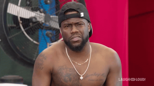 Shirtless Man With Hat And Necklace Laugh And Loud GIF