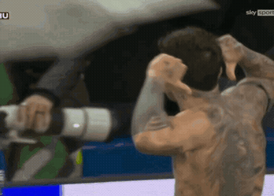 Shirtless Man With Sky Sport Camera GIF
