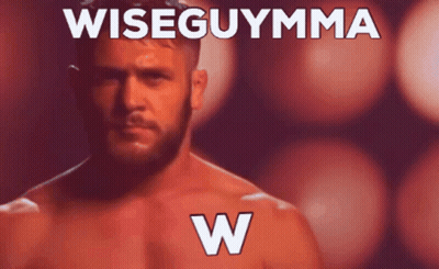Shirtless Man With Wiseguymma GIF
