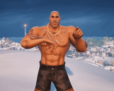 Shirtless Man With X-P Chest Tattoo GIF