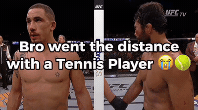 Shirtless Men Bro Went The Distance With Tennis Player GIF