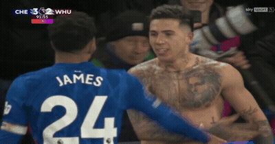Shirtless Soccer Player James GIF