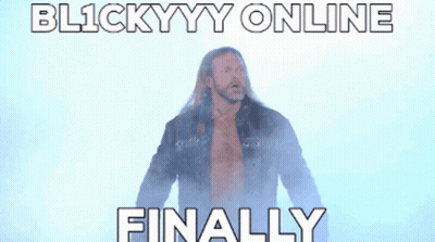 Shirtless Wrestler Bl1ckyyy Online Finally GIF