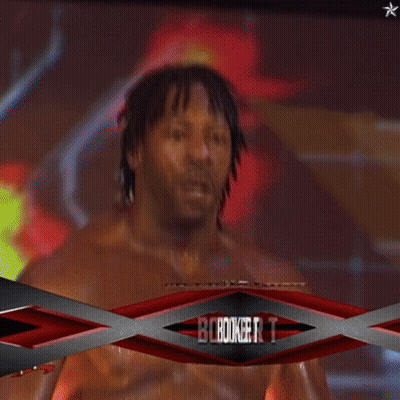 Shirtless Wrestler Booker T GIF