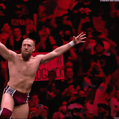 Shirtless Wrestler Holding Sid Vick Sign GIF