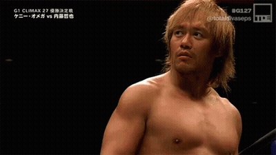 Shirtless Wrestler In Ring #G127 GIF