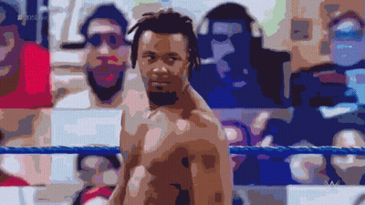 Shirtless Wrestler In Wrestling Ring #2016Live GIF