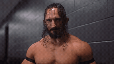Shirtless Wrestler Says Play Nice GIF