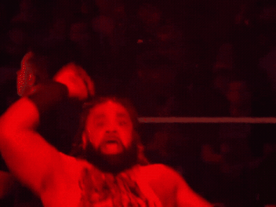 Shirtless Wrestler With Lion Tattoo GIF