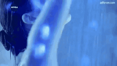 Shirtless Young Man With Arm Tattoo Saying H GIF