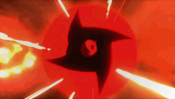 Shisui Using Mangkeyou Sharingan Against Danzo GIF