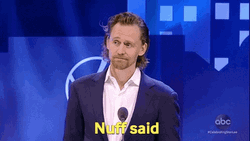 Sho Nuff Tom Hiddleston Stan Lee Tribute GIF