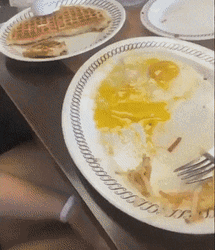Shock Waiter GIF
