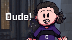 Shocked Animated Dude GIF