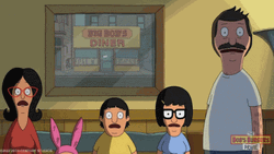 Shocked Belcher Family Bobs Burgers GIF